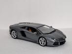 Lamborghini Aventador LP700-4 D Grijs 1/18 Uniek, Ophalen of Verzenden, Gebruikt, Auto, Bburago