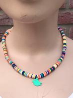 Ketting Fashion Jewellery kleurig met hangertje NIEUW A en B, Overige materialen, Overige kleuren, Met strass, Nieuw