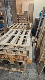 Gebruikte pallets, Doe-het-zelf en Verbouw, Hout en Planken, Gebruikt, Minder dan 200 cm, Ophalen, Overige houtsoorten