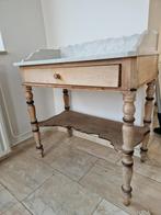 Antieke consoletafel met marmeren blad, Antiek en Kunst, Ophalen