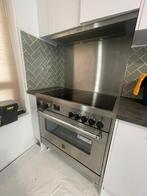 BERTAZZONI Inductiefornuis met oven en afzuigkap, Witgoed en Apparatuur, 60 cm of meer, Ophalen of Verzenden, Zo goed als nieuw