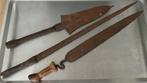 Authentieke Afrikaanse zwaarden of messen (machetes), Ophalen of Verzenden, Overige soorten, Overige gebieden, Zwaard of Sabel