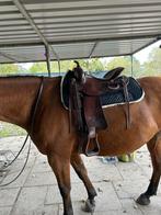 Freemax westernzadel 17 inch, Dieren en Toebehoren, Ophalen, Zo goed als nieuw, Dressuur