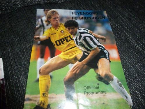 Feyenoord-Groningen uit en thuis, Verzamelen, Sportartikelen en Voetbal, Zo goed als nieuw, Feyenoord, Verzenden