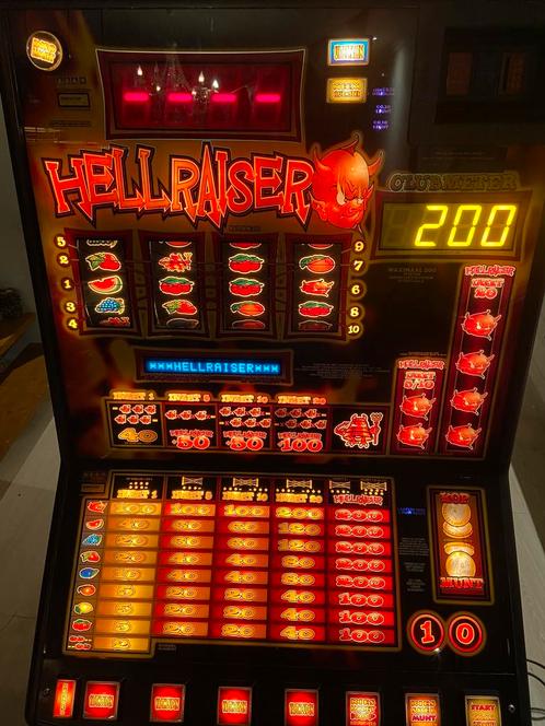 Te koop nette Hell Raiser, Verzamelen, Automaten | Gokkasten en Fruitautomaten, Gebruikt, Euro, Met sleutels, Verzenden