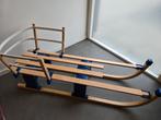 Houten slee, Ophalen, Gebruikt