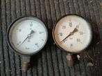 Manometer drukmeter Startlucht Sleepboot Langzaamloper, Doe-het-zelf en Verbouw, Meetapparatuur, Ophalen of Verzenden, Gebruikt