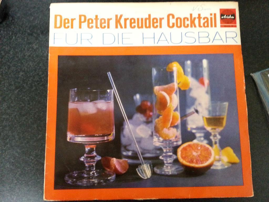 Der Peter Kreuder Cocktail für die Hausbar, Ophalen of Verzenden, Zo goed als nieuw, 12 inch