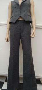 Wollen Cashmere broek met uitlopende pijp, Kleding | Dames, Zo goed als nieuw, Maat 36 (S), Turnover, Ophalen of Verzenden