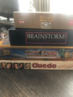 Bordspellen Collectie: Cluedo, Monopoly, Brainstorm & Meer, Hobby en Vrije tijd, Gezelschapsspellen | Bordspellen, Drie of vier spelers