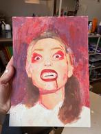 Kunstprint - Vampier Portret - 21x30 cm, Ophalen of Verzenden