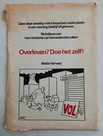 Stefan Verwey - Overleven? Doe het zelf - 1981, Gelezen, Cartoons, Ophalen of Verzenden, Stefan Verwey