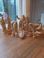 Complete set Vintage Kerststal figuren., Antiek en Kunst, Ophalen