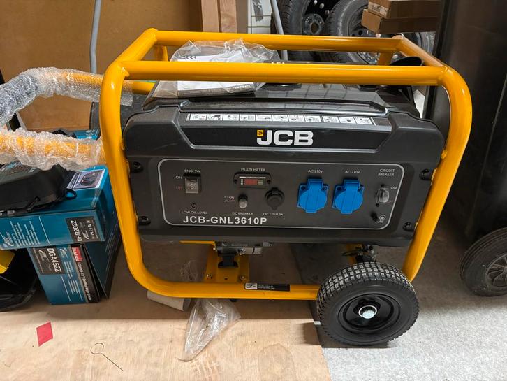 JCB GNL3610P Generator - Zo goed als nieuw, Doe-het-zelf en Verbouw, Gereedschap | Overige machines, Zo goed als nieuw, Ophalen of Verzenden