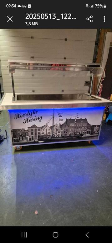 Haring kraam. beschikbaar voor biedingen