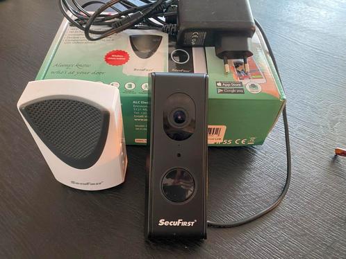 WIFI Deurbel met Camera (Secufirst), Audio, Tv en Foto, Videobewaking, Zo goed als nieuw, Buitencamera, Ophalen of Verzenden