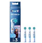 Oral-B PRO Kids - Frozen opzetborstels 3 stuks, Ophalen of Verzenden, Nieuw, Opzetborstel