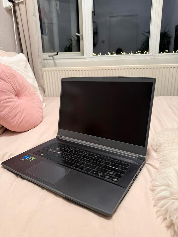 MSI Gaming Laptop - RTX 3050/16GB RAM/Intel I5, Computers en Software, Windows Laptops, Zo goed als nieuw, 15 inch, SSD, 2 tot 3 Ghz