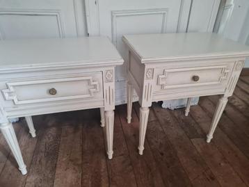 set vintage nachtkastjes set prijs 69.95 beschikbaar voor biedingen