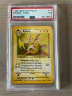 Pokemon raichu holo PSA 7, Hobby en Vrije tijd, Verzamelkaartspellen | Pokémon, Ophalen of Verzenden, Losse kaart, Zo goed als nieuw