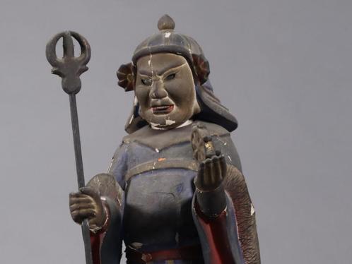 Beeld van Shitoku Dōji 指徳童子 Japanse kunst Meiji Periode, Antiek en Kunst, Kunst | Niet-Westerse kunst, Ophalen of Verzenden