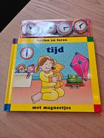 Tijd leren lezen met magneten, Boeken, R&B b.v., Lisse, 3 tot 4 jaar, Nieuw, Ophalen of Verzenden