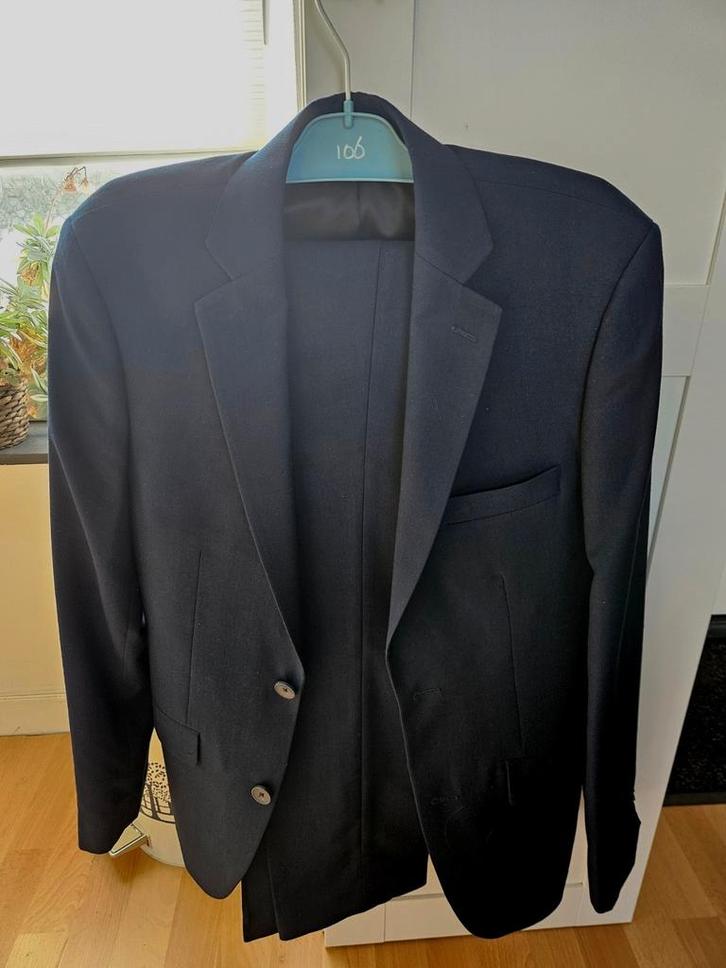 Gents pak royal blue maat 44, Kleding | Heren, Kostuums en Colberts, Zo goed als nieuw, Maat 46 (S) of kleiner, Blauw, Ophalen of Verzenden