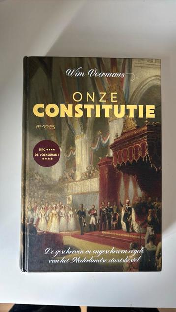 Wim Voermans - Onze constitutie beschikbaar voor biedingen
