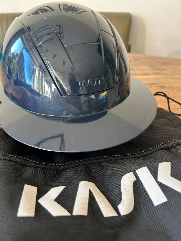 KASK kooki lady pure shine, Dieren en Toebehoren, Paardrijkleding, Gebruikt, Dames, Kinderen, Cap, Ophalen of Verzenden