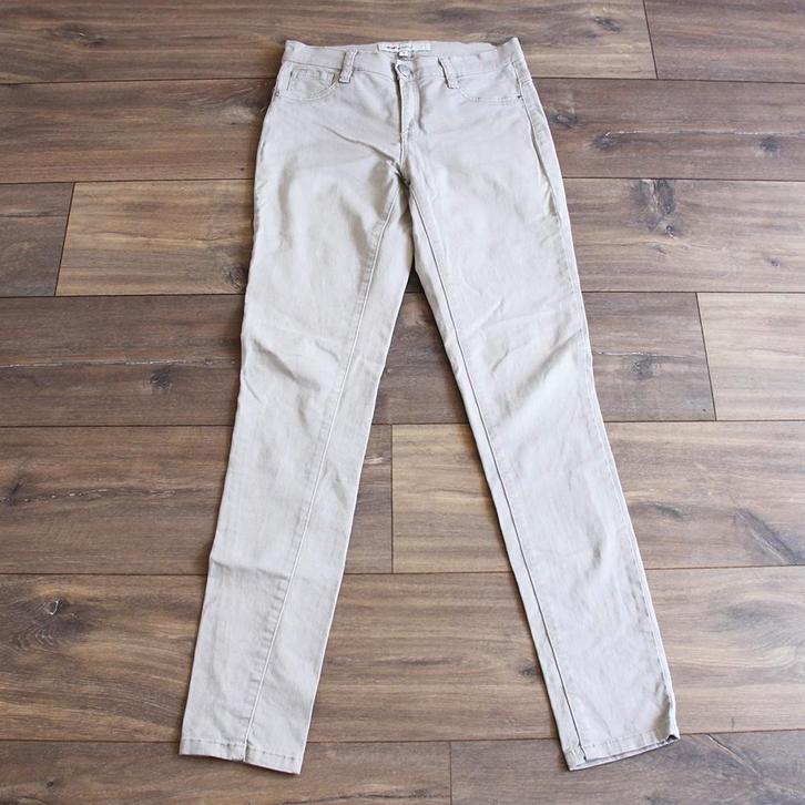 Geisha Collection Broek (S) - 49 € 25,-, Kleding | Dames, Broeken en Pantalons, Zo goed als nieuw, Maat 36 (S), Beige, Lang, Ophalen of Verzenden