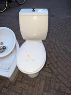 Douchebak, toilet en wasbak, Doe-het-zelf en Verbouw, Sanitair, Ophalen, Zo goed als nieuw, Toilet