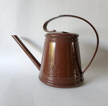 Vintage '70 bruine gieter ca. 1,5 liter van Emsa W.Germany beschikbaar voor biedingen