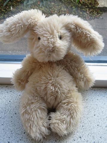 Konijn merk Jellycat Bashful Cream roomkleurig pluche  beschikbaar voor biedingen