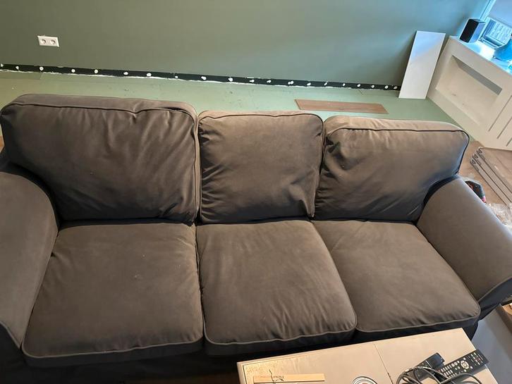 Ikea Bank - Dit weekend ophalen!, Huis en Inrichting, Banken | Bankstellen, Gebruikt, Rechte bank, Driepersoons, 200 tot 250 cm