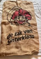 Jute zak Sinterklaas (jaren 80-90), Diversen, Sinterklaas, Ophalen of Verzenden, Zo goed als nieuw