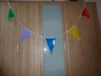 Vlaggenlijn met 20 gekleurde vlaggetjes - 10 meter, Ophalen, Nieuw