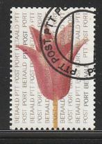 Nederland 2000 BZ2 Port Betaald Tulp rood, Gest, Postzegels en Munten, Postzegels | Nederland, Ophalen of Verzenden, Na 1940, Gestempeld