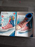 Ravensburger 3d puzzel schoen sneaker Amerika, Ophalen of Verzenden, Minder dan 500 stukjes, Zo goed als nieuw, Rubik's of 3D-puzzel