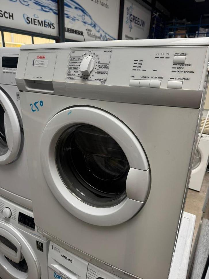 AEG Wasmachine 1400 toeren schoon garantie bezorging, Witgoed en Apparatuur, Wasmachines, Gebruikt, Voorlader, 6 tot 8 kg, 85 tot 90 cm