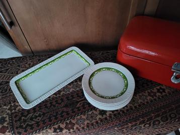 Retro vintage Thomas gebakstel cakeschaal beschikbaar voor biedingen