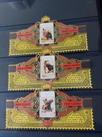 Grote sigarenbandjes  collectie in album - 104 stuks, Ophalen of Verzenden, Gebruikt