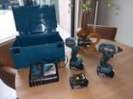 Makita 18v boor en schroef set., Doe-het-zelf en Verbouw, Gereedschap | Boormachines, Ophalen of Verzenden, Gebruikt, Boor- en Schroefmachine