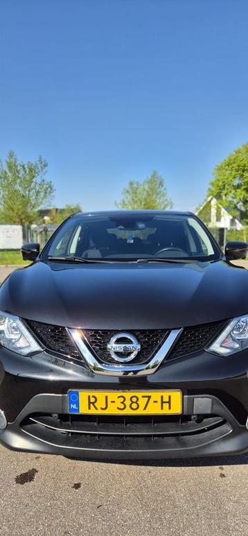 Nissan Qashqai 1.2 Dig-t 85KW 2WD 2017 Zwart beschikbaar voor biedingen