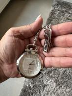 Guess collection zakhorloge, Ophalen of Verzenden, Staal, Zakhorloge, Met ketting