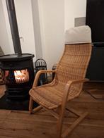 rotan ikea stoel, Huis en Inrichting, Stoelen, Ophalen, Gebruikt, Bruin, Eén