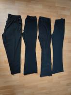 4 Hema stretch broeken flared maat L zwart, Kleding | Dames, Broeken en Pantalons, Zwart, Maat 42/44 (L), Ophalen of Verzenden