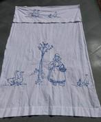 Vintage handdoekrek doek geborduurd 85 x 55 cm (HR20), Ophalen of Verzenden, Gebruikt