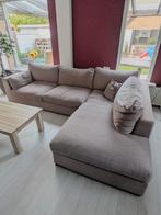 Beige hoekbank, gratis, zondag 11/5 ophalen, 310*220*110, Ophalen, Gebruikt