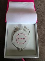 Zinzi Zilver Armband Brede Pols 21-23 cm, Ophalen of Verzenden, Zo goed als nieuw, Met bedels of kralen, Zilver
