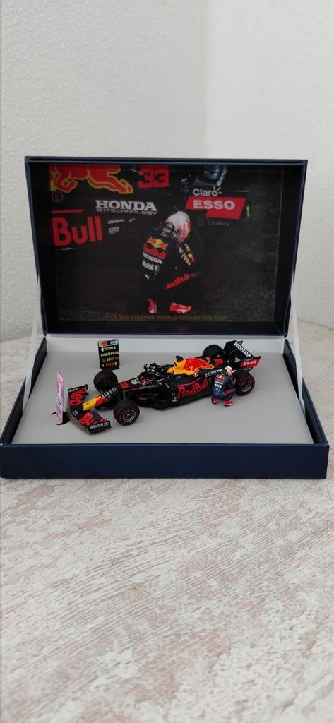 Te koop - Max Verstappen World Champion 2021, Verzamelen, Automerken, Motoren en Formule 1, Nieuw, Formule 1, Ophalen of Verzenden